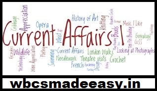 WBCS Current Affairs 15/04/2017 to 22/04/2017- WBCSMadeEasy