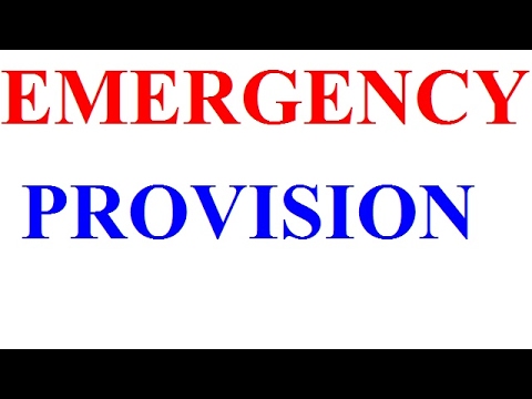 Emergency Provisions – Polity Notes – For W.B.C.S. Examination.