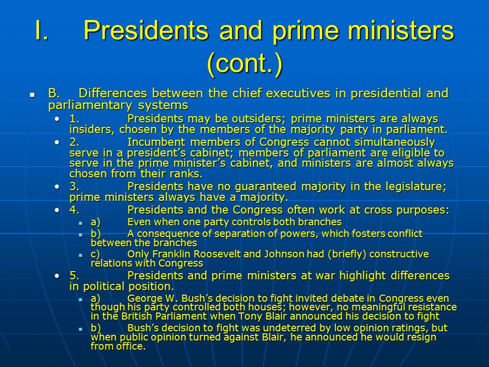 Political Science Notes – On Relationship Between President And Prime Minister – For W.B.C.S. Examination.
