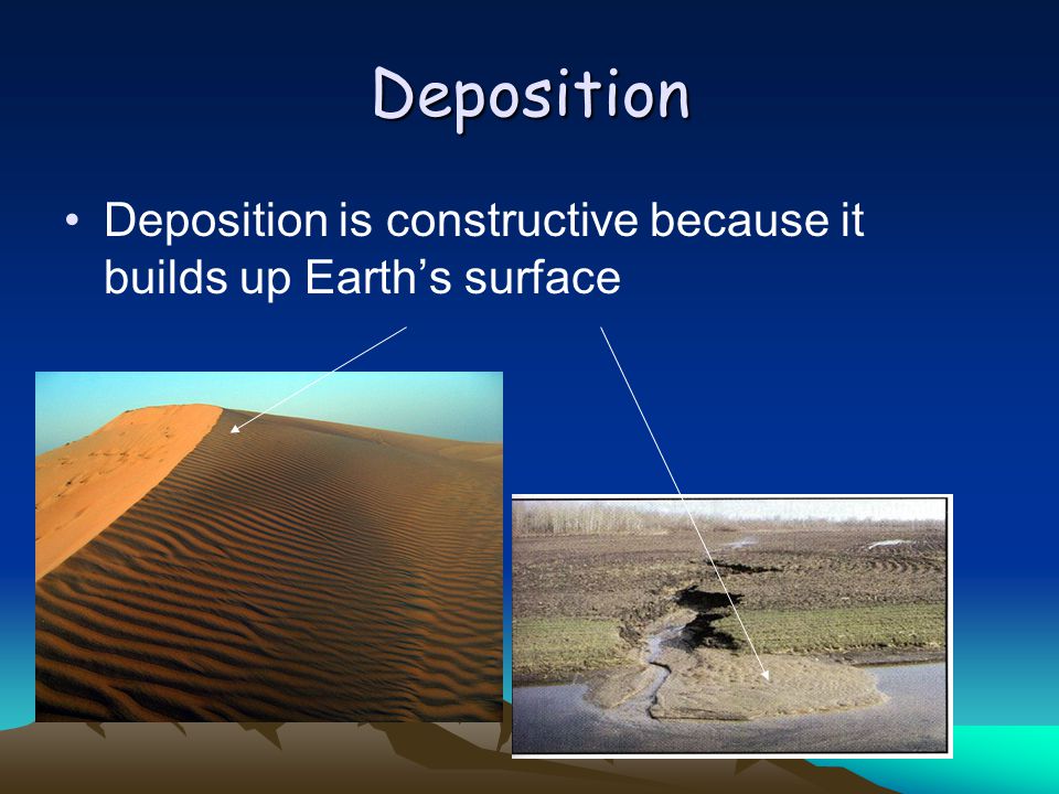 Deposition Of Earth’s Material – General Science Notes – For W.B.C.S. Examination.