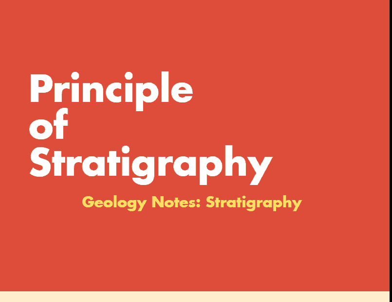 Stratigraphy – Geology Notes – For W.B.C.S. Examination.