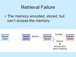 Retrieval Failure -Psychology Notes – For W.B.C.S. Examination.