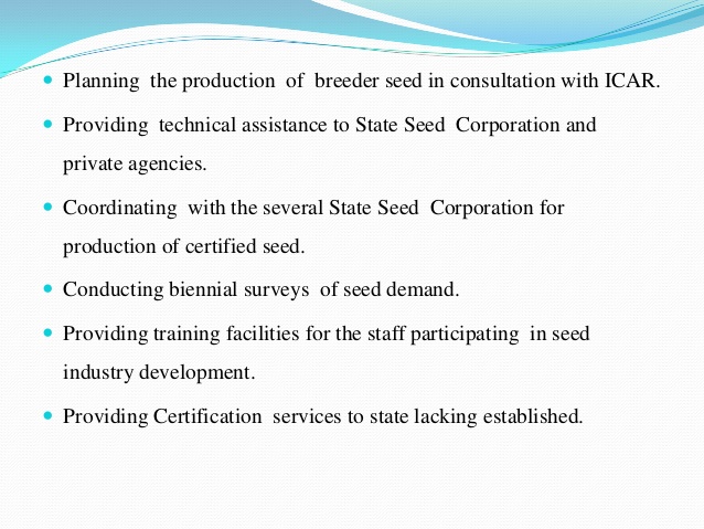 Seed Production And Marketing – Agriculture Notes – For W.B.C.S. Examination.