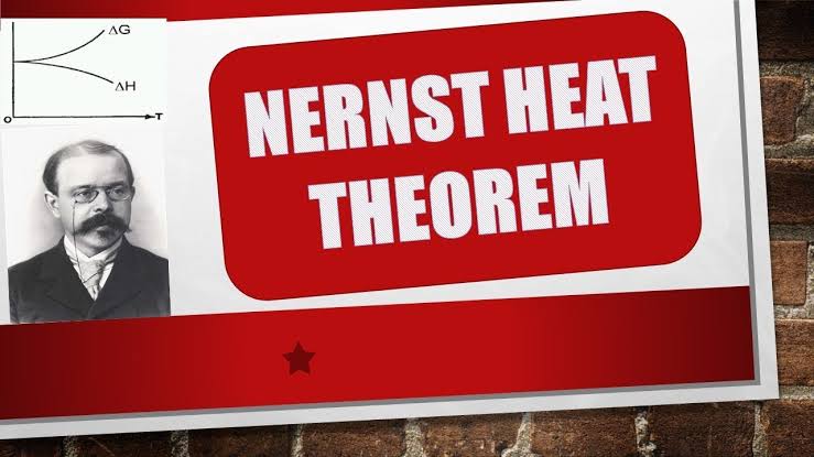 Nernst Heat Theorem – Chemistry Notes – For W.B.C.S. Examination.