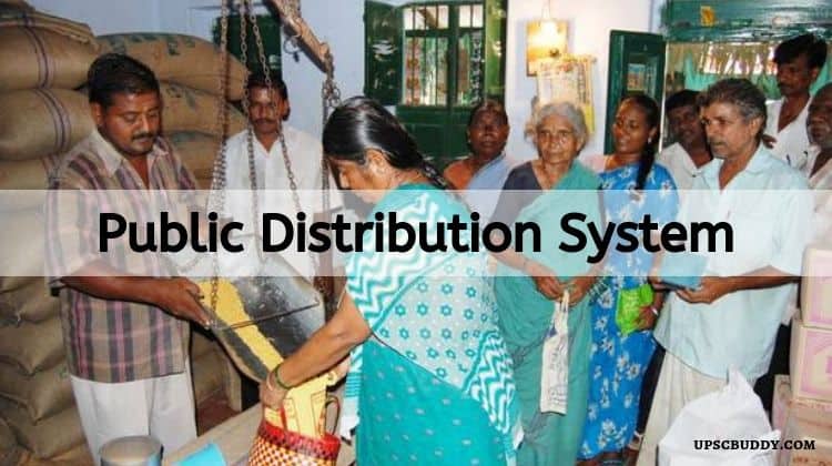 Public Distribution System – Agriculture Notes – For W.B.C.S. Examination.