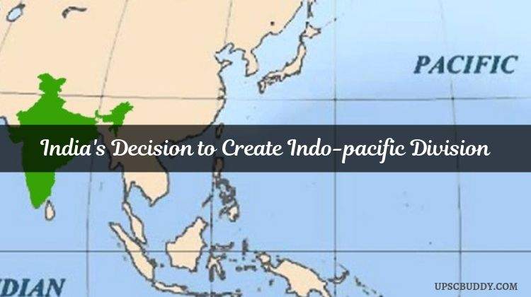 Essay Composition For – W.B.C.S. Examination – India’s Decision To Create Indo-Pacific Division.