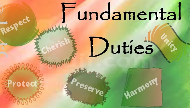 Indian Polity – Fundamental Duties – Notes For W.B.C.S Examination.