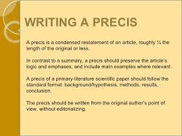 Precis Writing Tips – For W.B.C.S. Examination – Compulsory Notes.