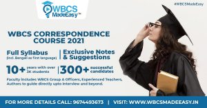 WBCS Correspondence Course 2021