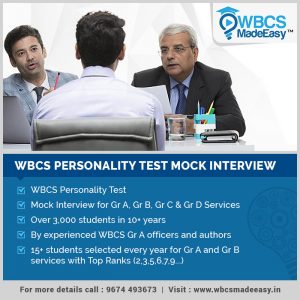 WBCS Mock Interview Personality Test