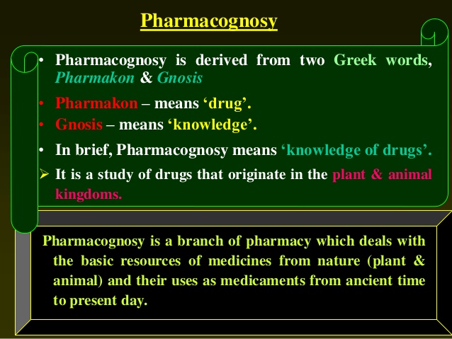 W.B.C.S. Examination Notes On – Pharmacognosy – Botany Notes.