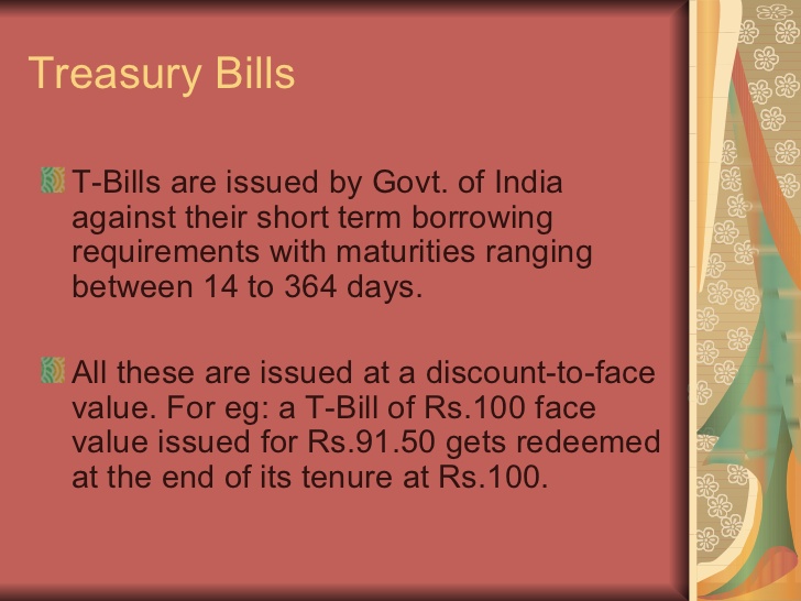 ইকনমির কন্সেপ্ট – Treasury Bill (T-bill) – Indian Economy – W.B.C.S. Exam.