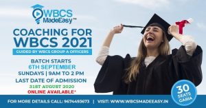 WBCS MADE EASY FOUNDATION COURSE