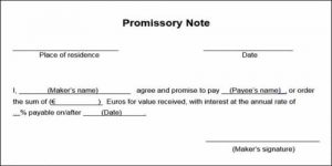 W.B.C.S. Examination Notes On – Promissory Note – Commerce And Accountancy Notes.