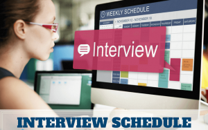 WBCS 2019 Group A And B Online Interview Schedule