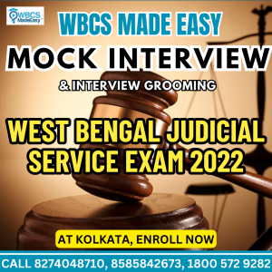 WB Judicial Service Exam 2022 Written Result Main Exam Cut Off Marks And Interview Call