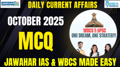 Daily Current Affairs MCQs For The Month Of October 2025- Prelims Booster